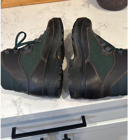 LL BEAN Cresta Air 8000 size  8 Gore-Tex Hiking Trail Boots Vibram Made Italy - Picture 7 of 9